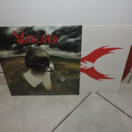 Warlord The Hunt For Damien vinyl new, red color, 188 copies
