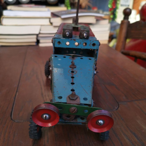 Assembled metal toy truck of EPA used