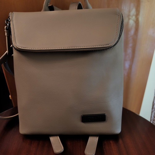 Polo Backbag new, beige, 24x23x12 cm