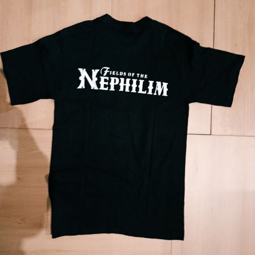Fields Of The Nephilim fashion t-shirt new, size S, 100% cotton, black