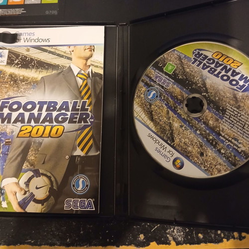 Football Manager 2010 PC used, minor wear
