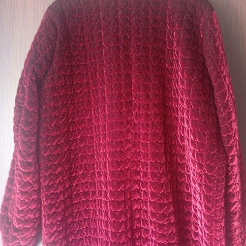 Zara women's coat bordeaux like new, size L