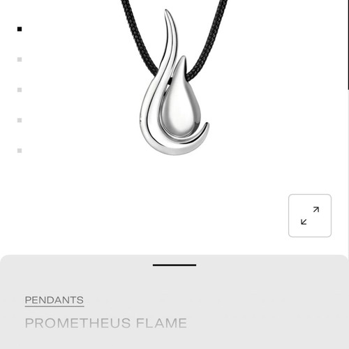 Minas Promitheus Flame Pendant like new