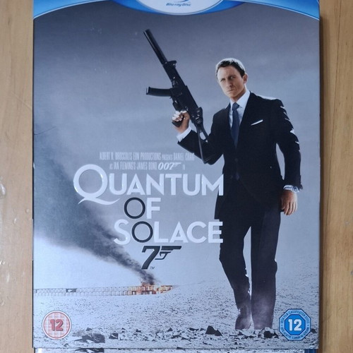 James Bond 007 Quantum of Solace Blu-ray like new with slipcover no Greek subtitles