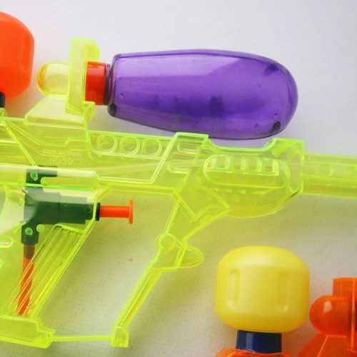Old water guns 22cm from 1990s, set of 2