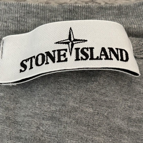 Stone Island Slim Fit Cotton Jersey T-Shirt XXL used, gray