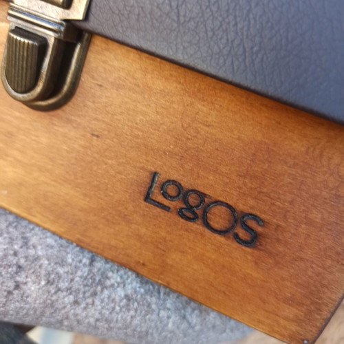 Logos Craftware wooden handmade bag with eco leather