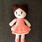 Handmade doll like new