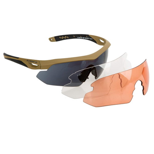 Nighthawk Swiss Eye Sunglasses new, black and beige