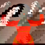 Συλλεκτική μεταξοτυπία Ι.Μόραλη Αρχόντισσα σαν καινούργιο