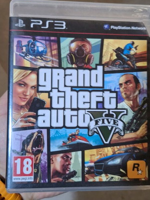 Grand Theft Auto V game for PlayStation 3 like new