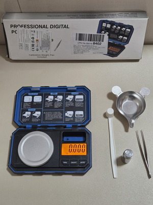 Milligram digital precision scale 50g 0.001g with LCD display