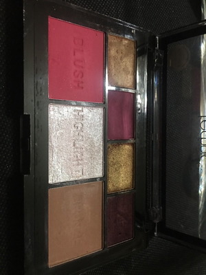 Technic makeup palette for face and eyes like new