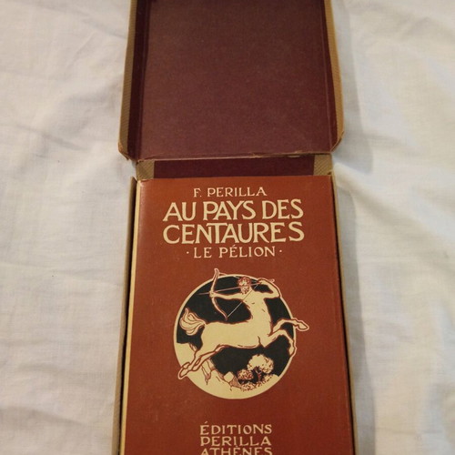 Au pays des Centaures book like new, 1940 travel guide