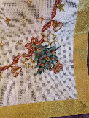 Christmas tablecloth square new 0.90×0.90