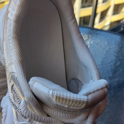 Chunky white sneakers new, size 36