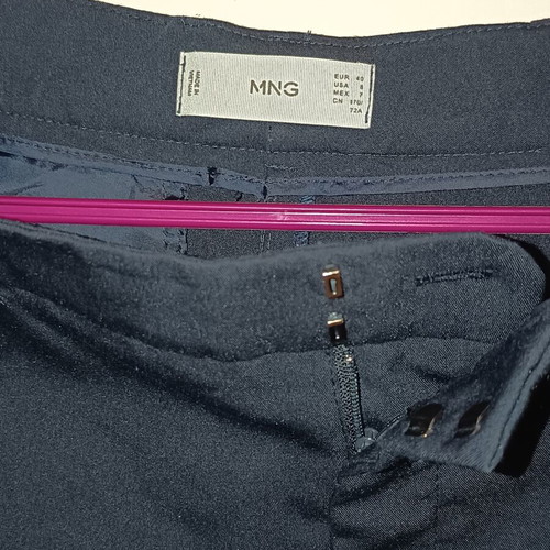 Mango women's pants medium size blue like new