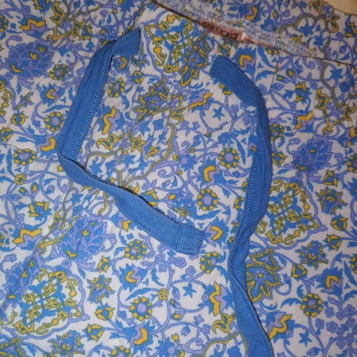 Esmara pajama set used, blue, cotton and viscose, size L