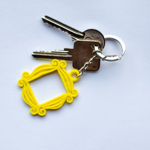 Keychain Yellow Frame Friends TV Show new