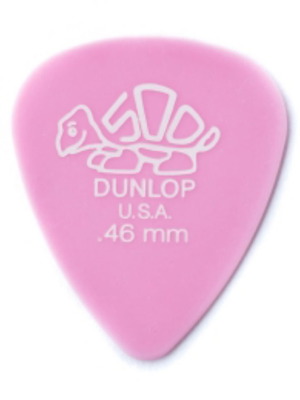 Guitar pick pink 0.46mm Dunlop new