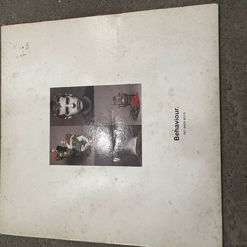 Behaviour LP Pet Shop Boys used, synth pop classic