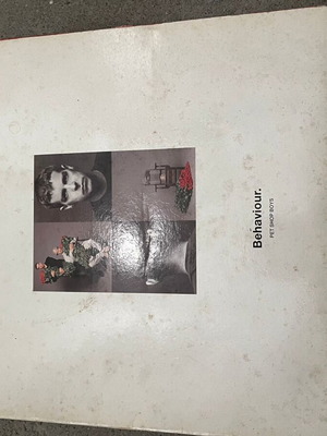 Behaviour LP Pet Shop Boys used, synth pop classic