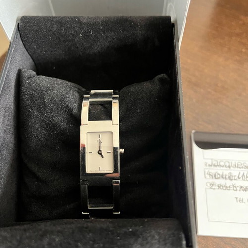 Calvin Klein women's watch like new, silver