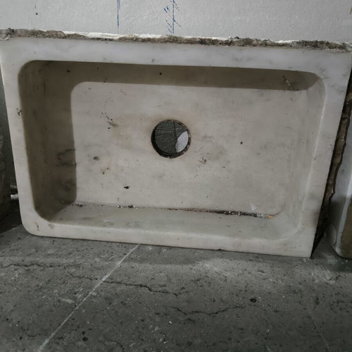 Marble sinks used, ideal for garden and barbecue
