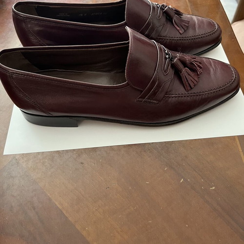 Bally shoes new, burgundy size 41.5 made in Switzerland