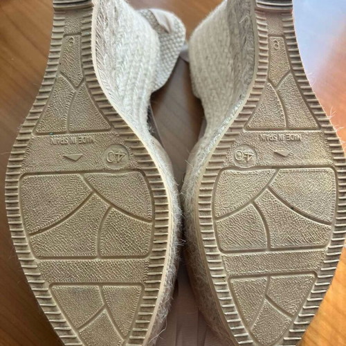 Manebi beige sandals size 40 like new