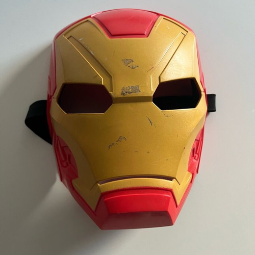 Iron Man mask used for ages 4-6