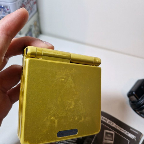 Nintendo Game Boy Advance SP Zelda edition μεταχειρισμένο με φορτιστή και 3 εγχειρίδια