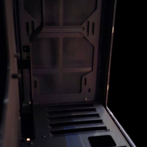 NZXT PC case used, black with glass and 2 fans, ATX motherboard support