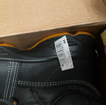 Work Shoes size 44 new, waterproof, anti-slip with steel toe