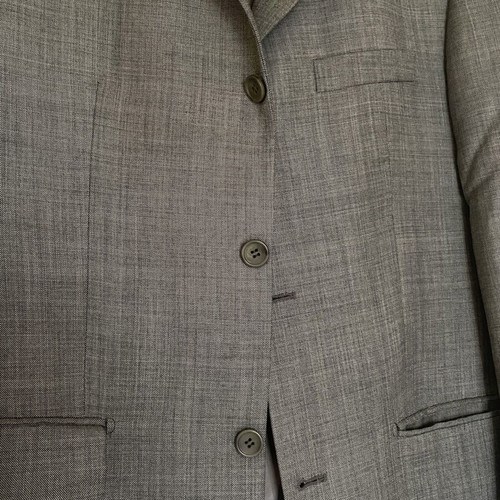 Berto Lucci jacket used, size L, black and grey