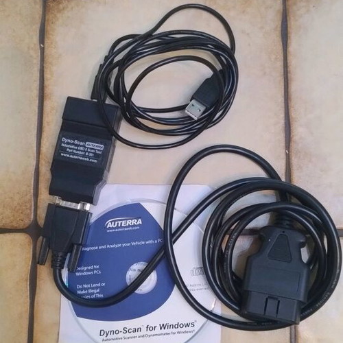 Auterra Dyno-Scan OBD like new diagnostic and measurement tool