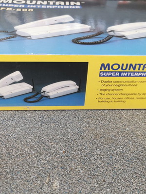 Wireless Intercom Set Same Phase New