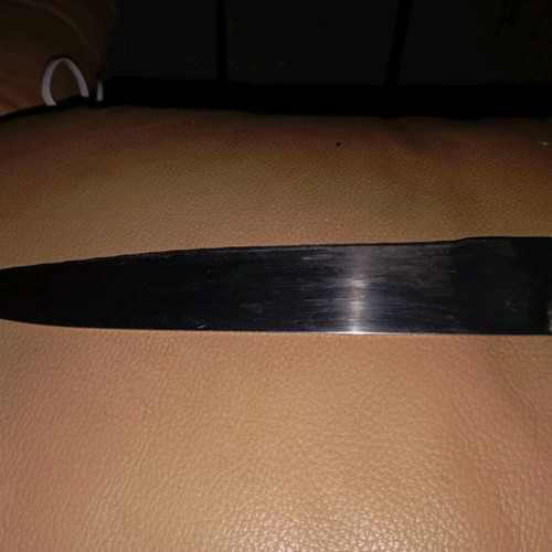 Large vintage kitchen knife like new