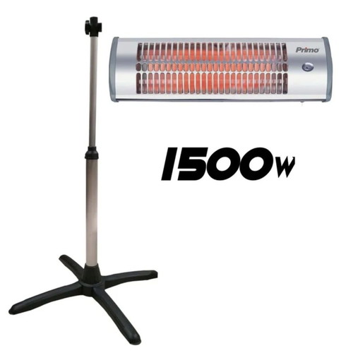 Set of halogen floor base heaters new unused