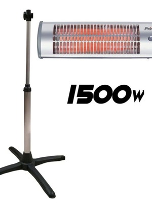 Set of halogen floor base heaters new unused