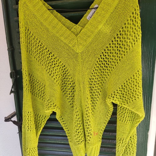 Christian Dior Boutique knit sweater green like new authentic