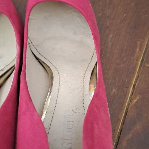 Purple pumps used size 39