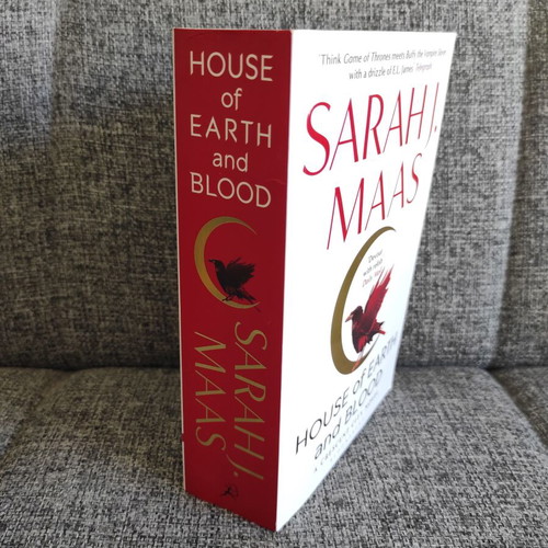 House of Earth and Blood by Sarah J. Maas, like new