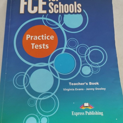 FCE for Schools Practice Tests Teacher's Book and Class CDs like new with Past Papers