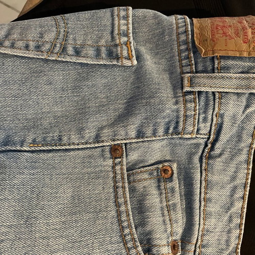 Levi’s low 519 low flare jeans like new, blue, size S