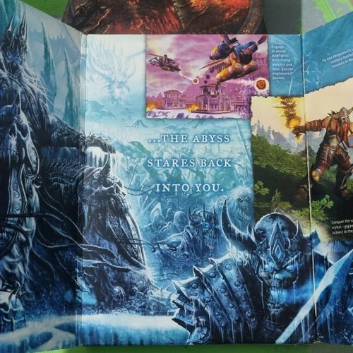 World of Warcraft Blizzard PC game collection with 5 expansions and extras
