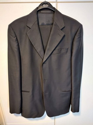 Artisti Italiani suit used, dark blue, summer, size 48