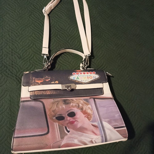 Summer shoulder bag white, new