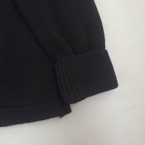 Mads Norgaard men's sweater new, 100% wool, size XS/S, black