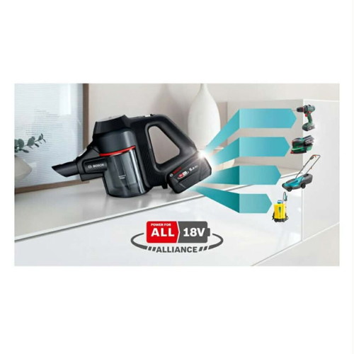 Bosch Unlimited 7 Stick Vacuum 18V used, black
